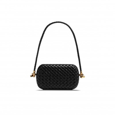 BOTTEGA VENETA KNOT SHEEPSKIN EVENING BAG 717623V01D11019 (20.5*12.5*6cm)